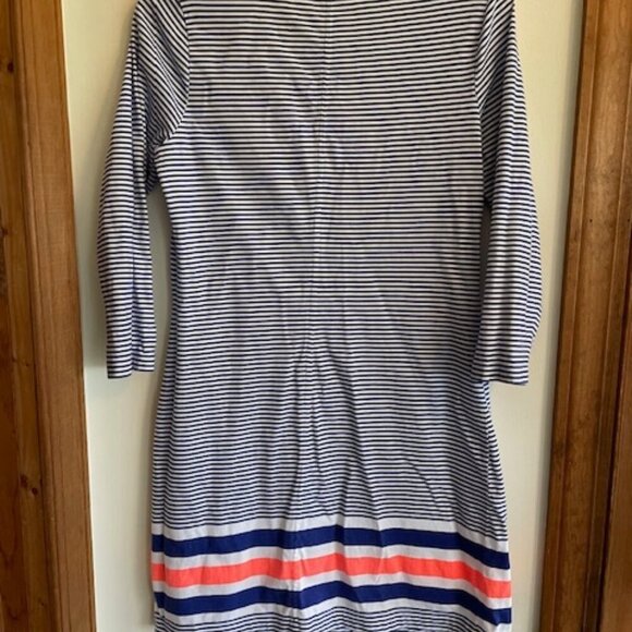 LILLY PULITZER Bomber Blue Exotic Garden Engineered Beacon Dress Size M - Picture 10 of 16